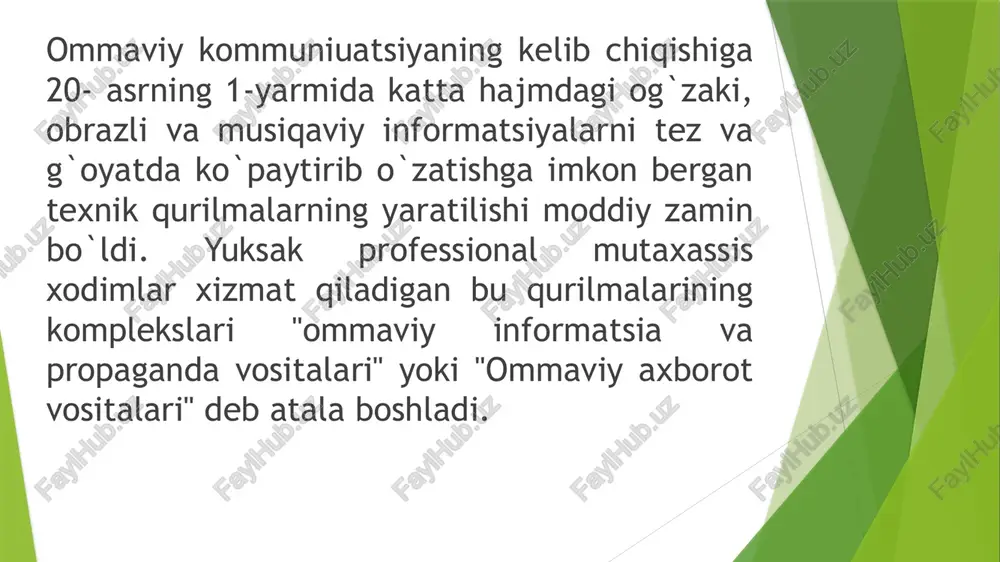 o'zbekiston respublikasida ommaviy axborot vositalarining faoliyati - Page 4