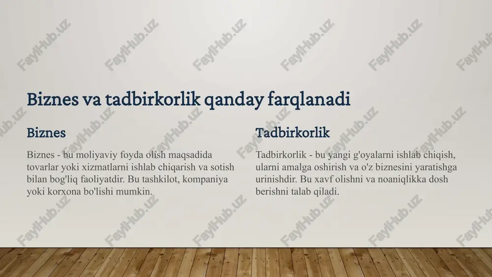 qanday qilib biznesni shakllantirish lozim - Page 4
