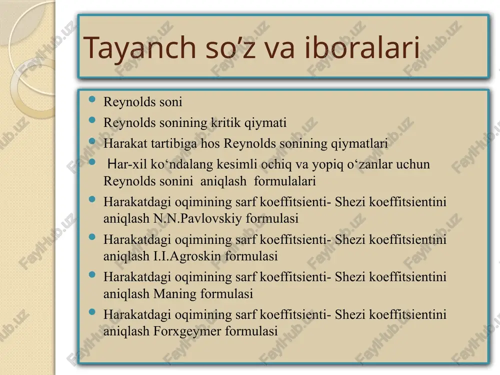 suyuqlik oqimining ikki hil harakat tartibi - Page 4