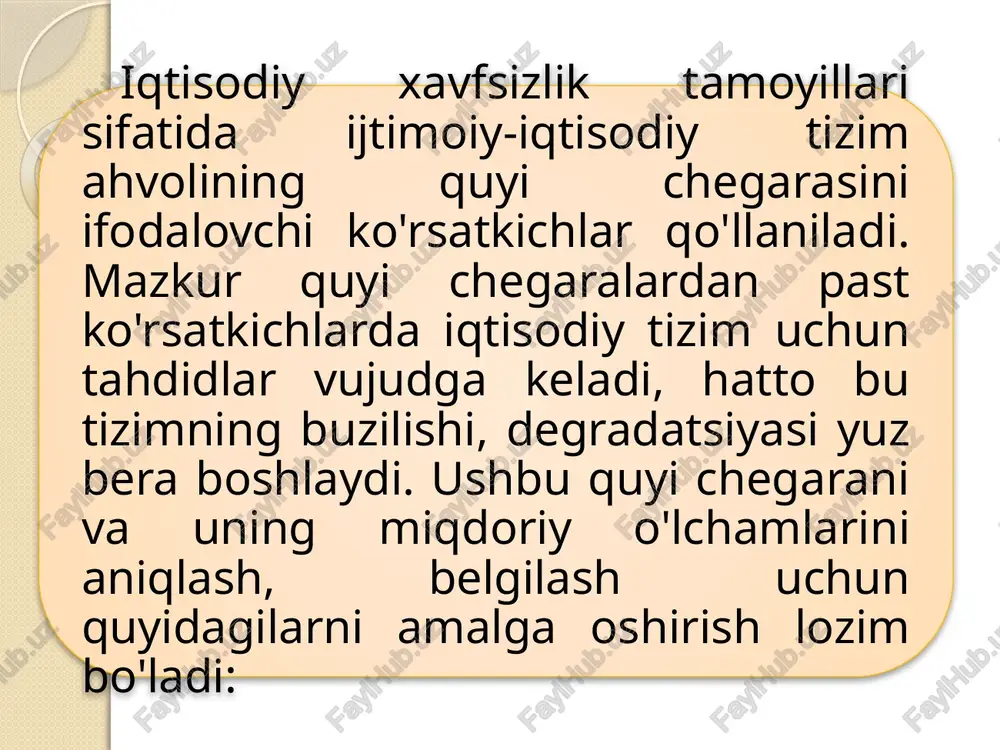 mamlakatning iqtisodiy xavfsizligi - Page 4