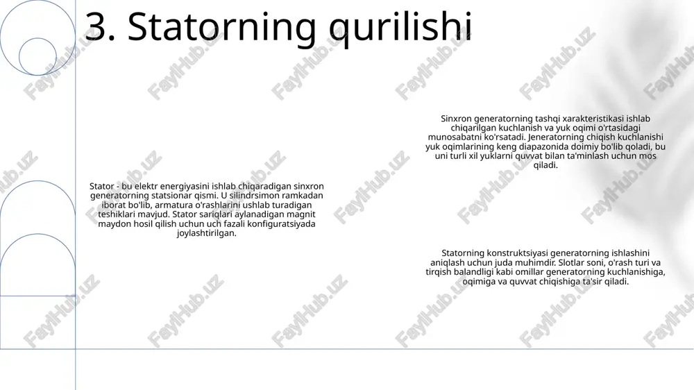 sinxron generatorning tashqi xarakteristikasini qurish - Page 4