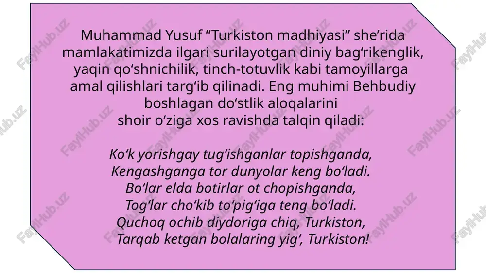 agar, ulug‘bekni ko‘rib qaytaman. u qon yig‘lab turar har safar men dardimni kimga aytaman. bu misralarda samarqand, ulug‘bek so‘zlari tilga olinadi. beixtiyor kitobxon mirzo ulug‘bek yashagan davr, go‘ri mir maqbarasi, amir temur sag‘anasi, mirzo ulug‘bek qabrini eslaydi. nima uchun shoir ulug‘bekning qon yig‘lab turganligini yodimizga solishini tafakkur qiladi. endi she’rda ayni abdullatif nomi tilga olinmasa ham unga tegishli fikr mavjudligiga e’tibor qarataylik: bag‘rimda bo‘y yetgan bo‘z bolam, mergan bolam, lochin ko‘z bolam, bo‘g‘zimga tig‘ urgan o‘z bolam, men dardimni kimga aytaman . bu bandda “bag‘rimda bo‘y yetgan bo‘z bolam”, “mergan bolam”, “lochin ko‘z bolam”, “bo‘g‘zimga tig‘ urgan o‘z bolam”, so‘z va iboralari ayni abdulatifga ishora qilinayotganligi sezilib turadi. shoir odamlarga tanish tarixiy faktni bir bir esga soladi. so‘zlarni faollashtiradi, ularga ma’no yuklaydi, o‘quvchiga go‘yo “bilib qo‘y, esla” degan ishoralar qiladi. “mergan bolam” iborasida o‘z otasini o‘ldirishni nishonga olgan o‘g‘il obrazi gavdalansa, “lochin ko‘z bolam”da otasiga nafrat bilan tikilib turgan o‘g‘il …