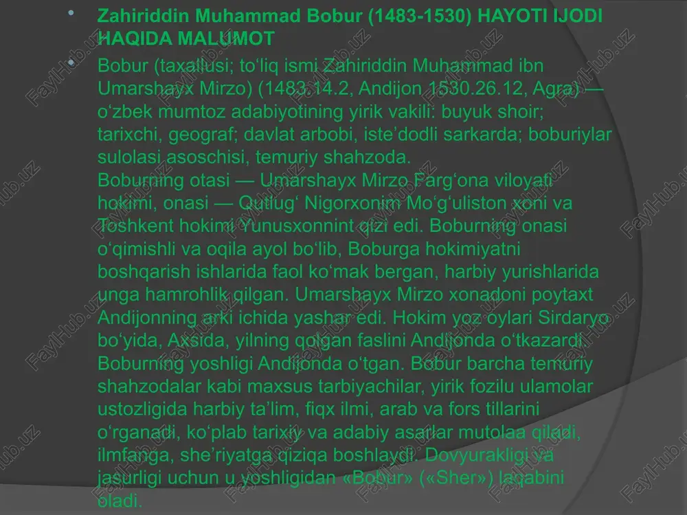 zahiriddin muhammad bobur - Page 4