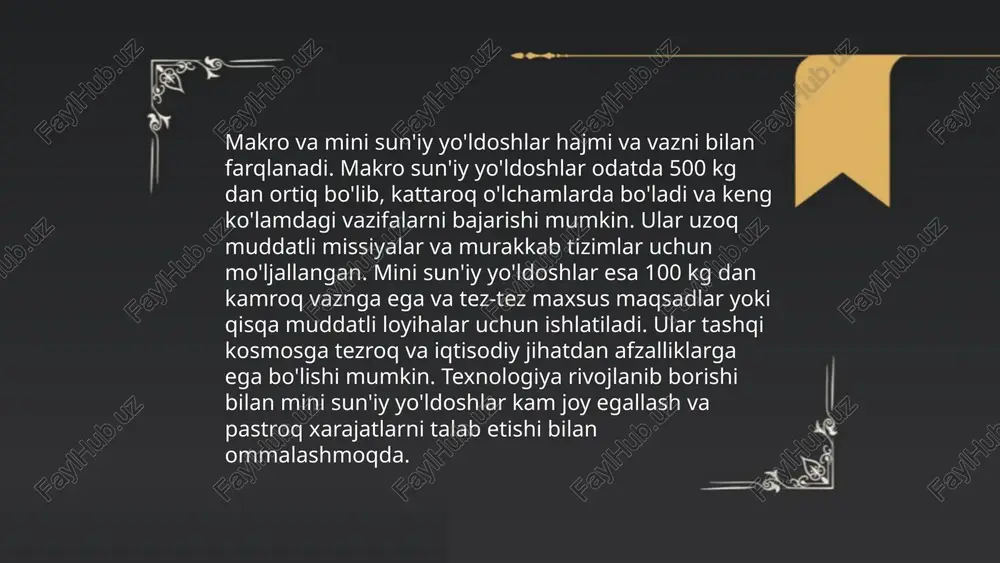 satelitlar makro va mini satelitlar - Page 4