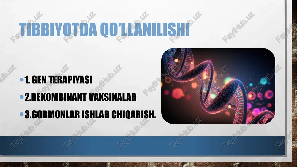 dnk rekombinatlar texnologiyalari - Page 4