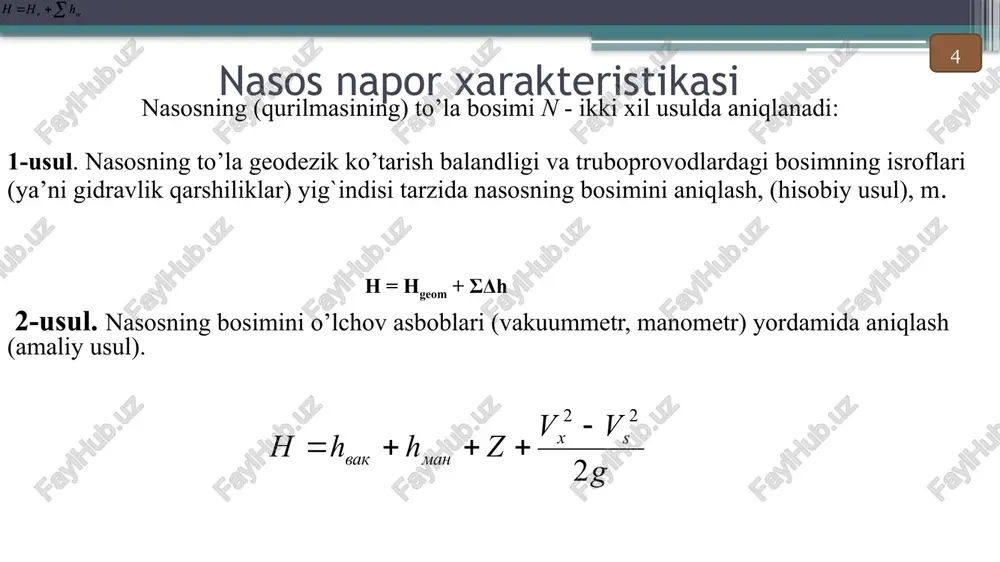 nasoslar va nasos stansiyalari - Page 4