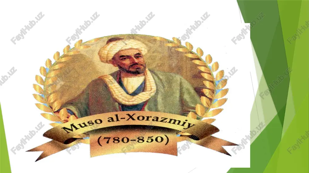 muhammad ibn muso al-xorazmiyning ta'limi - Page 4