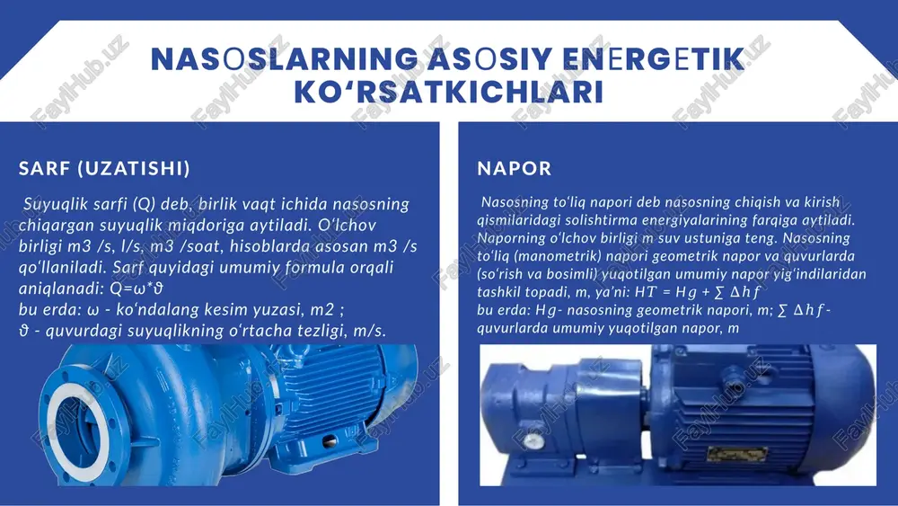 nasoslarning asosiy koʻrsatkichlari - Page 4