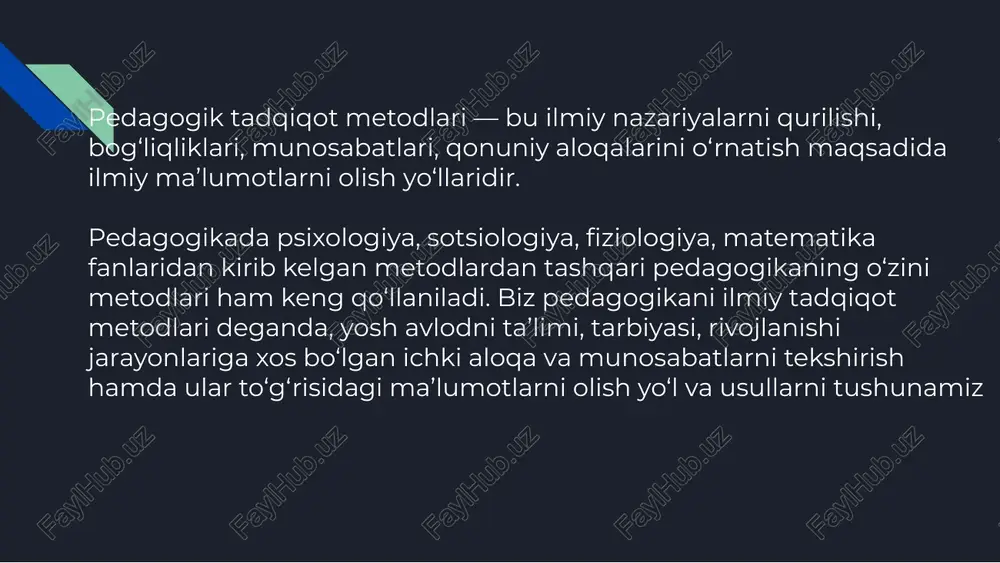 pedagokikaning ilmiy tadqiqot metodlari - Page 4