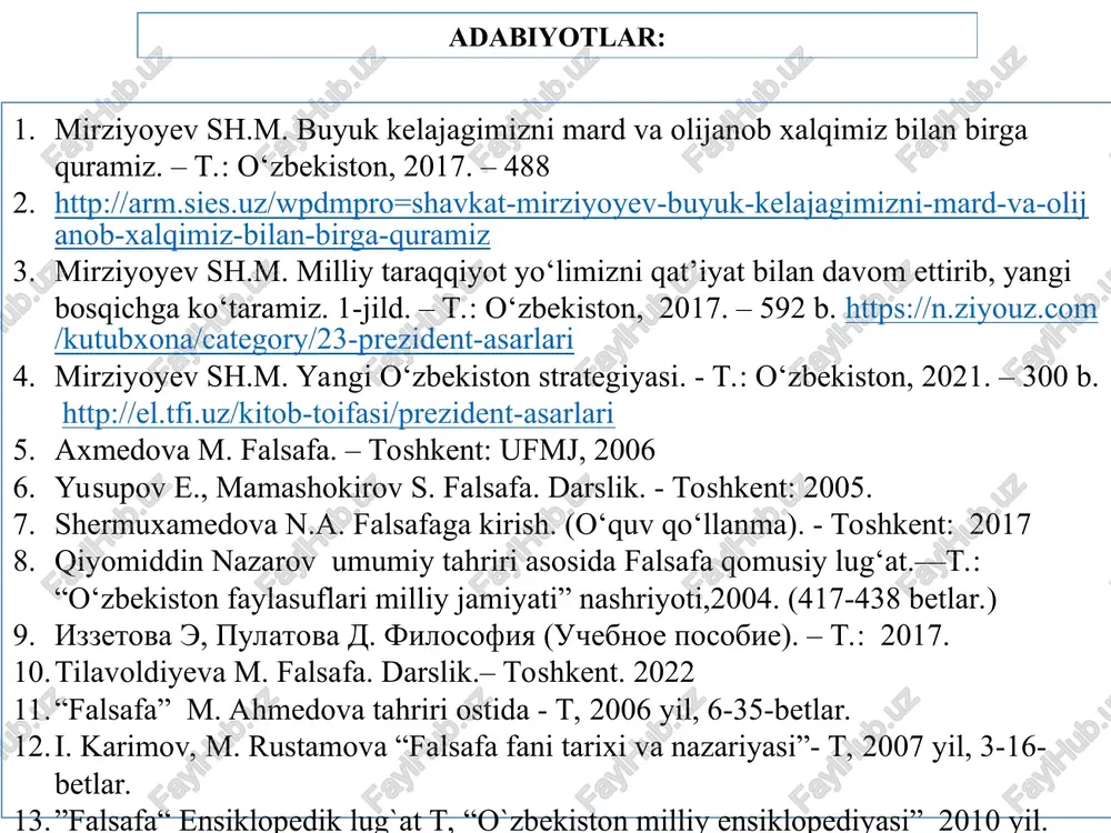 n fanida sinergetika metodi keng qo’llanilmoqda. sinergetika so’zi yunoncha ("sinergena") bo’lib, kelishuv, hamkorlik, o’zaro ta’sir kabi ma’nolarni anglatadi. german xakenning fikricha, sinergetika ko’p qismlardan iborat bo’lgan, o’zaro murakkab aloqadorlikdagi komponentlar tizimini o’rganadi. bu so’zni xaken hamkorliqdagi harakat bilib, butunning tizim sifatida aks etuvchi qismlarining kelishilgan faoliyati ma’nosida talqin qiladi. hozirgi davrda i. prigojinning sinergetika to’g’risidagi fikrlari ham ko’pchilikning e’tiborini tortmokda. sinergetika — olamning o’z-o’zini tashqil etishi, makon va zamonda narsa va voqealarning azaliy ketma-ketligi, o’zaro aloqadorligi, ularning muayyan tizimlardan iborat sababiy bog’lanishlar asosida mavjudligini e’tirof etishga asoslangan ilmiy qarashlar majmuidir. bu ta’limotni dialektika asosida shakllangan va uni to’ldiradigan ilmiy qarashlar majmuasi deydiganlar ham bor. ularga qarshi o’laroq, dialektika endi kerak emas, uni sinergetika bilan almashtirish lozim, deb hisoblovchilar ham yo’q emas. * ijtimoiy-gumanitar fanlar metodlari. ijtimoiy-gumanitar fanlarda kuzatish natijalari ko’p jihatdan kuzatuvchining shaxsiga, uning hayotiy qarashlariga va boshqa subyektiv omillarga bog’liq bo’ladi. mazkur fanlarda oddiy (odatdagi) kuzatish (faktlar va hodisalar …