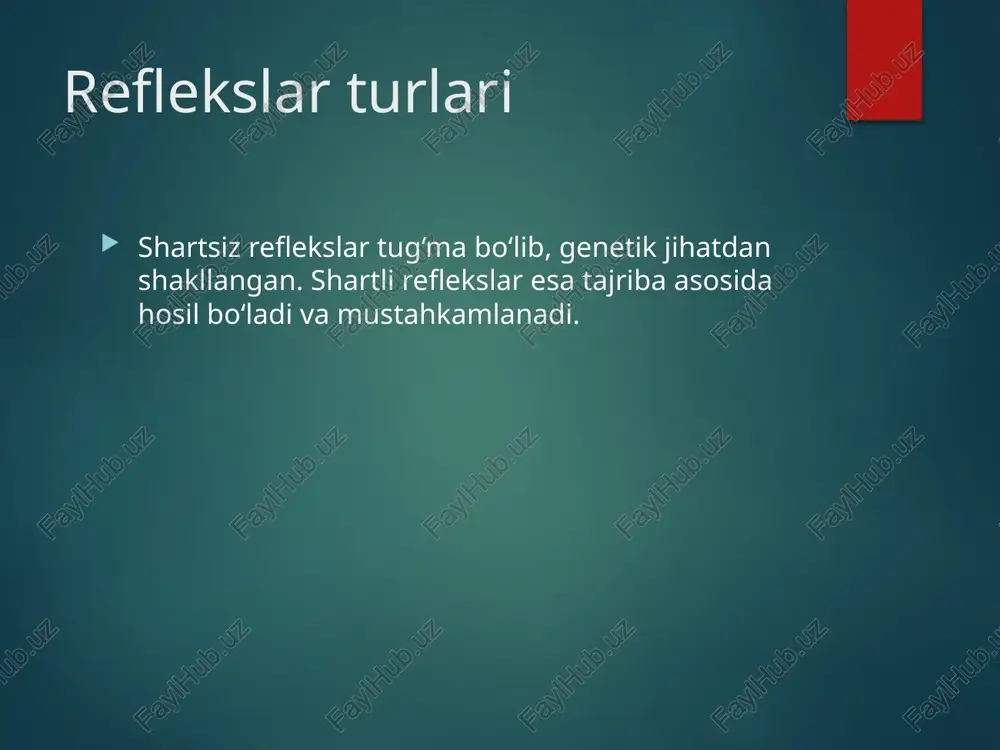 harakatlar boshqarilishining reflektor mexanizmi - Page 4