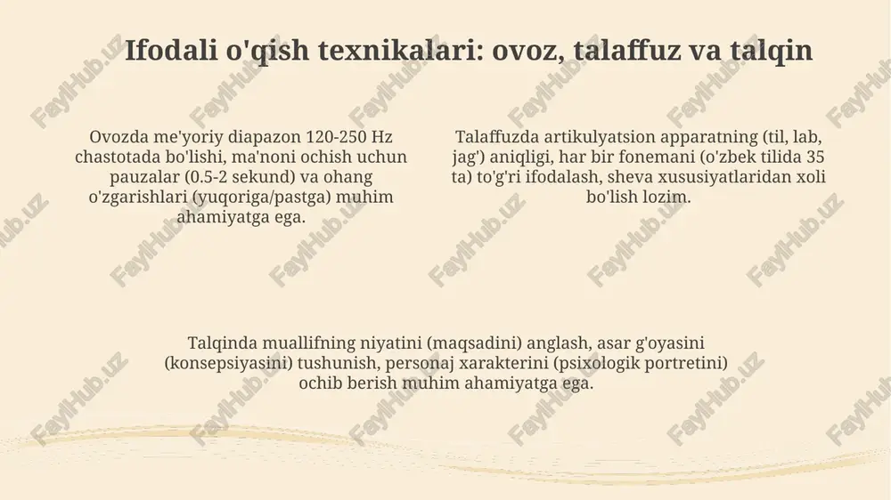 epik va dramatik asarlarni ifodali o'qish - Page 4