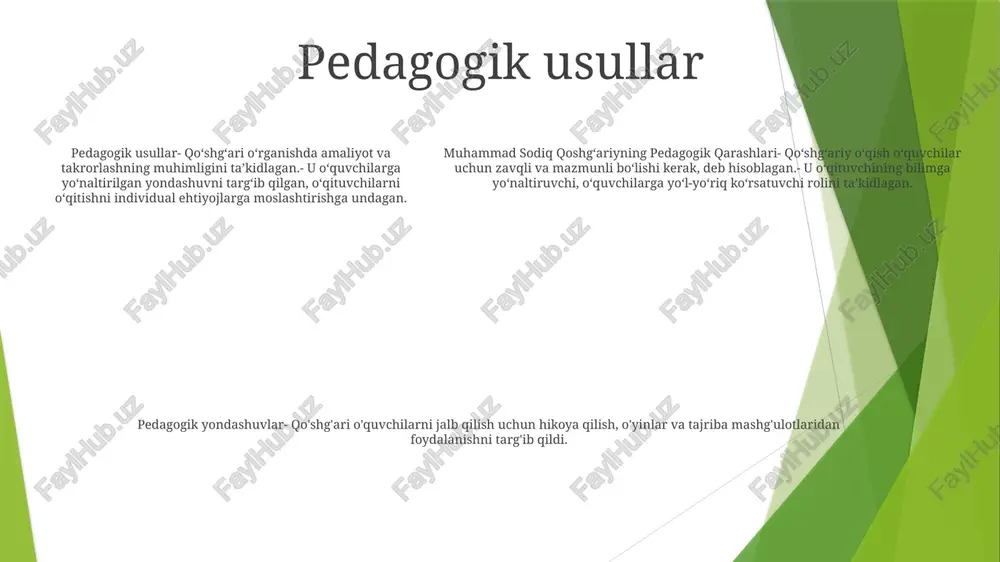 muhammad sodiq qoshgʻariyning pedagogik qarashlari - Page 4