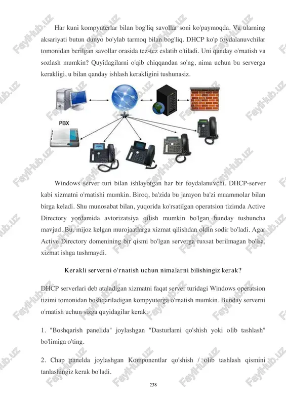 angan parametrlardan so'ng, qizil o'q rangini yashil rangga o'zgartiradi. shuni ta'kidlash kerakki, yangilash amaliyoti bir necha daqiqalar davom etishi mumkin. serverni sozlash uchun nima qilish kerak? o'rnatilgan server dhcp menejeri deb nomlangan maxsus yordamchi dastur yordamida tuzilishi kerak. tegishli xizmatni o'rnatganidan keyin o'rnatilishi kerak. shunday qilib, dhcp-server qanday tuzilgan? 1. oldindan o'rnatilgan dasturni ochishingiz kerak. dhcp menejeri ma'muriyat oynasida joylashgan. 2. "mahalliy kompyuter" yozuvini topib, sichqonchani o'ng tugmasi bilan ikki marta bosishingiz kerak bo'ladi. 3. "maydon" menyusida joylashgan "yaratish" buyrug'ini tanlashingiz kerak. 4. aloqa qutisi ochiladi. quyidagi ma'lumotlarni yozish kerak bo'ladi: asl manzili, yakuniy manzil. shunga muvofiq, foydalanuvchi ushbu ma'lumotni kiritishda mijozlarning foydalanish chegaralarini belgilaydi. bundan tashqari siz subnet maskasini va intervaldan chiqarib tashlamoqchi bo'lgan dastlabki va yakuniy 241 manzillarni kiritishingiz kerak bo'ladi. umumiy manzildan, uni ishlatish vaqti, ismdan tashqariga chiqarilgan bitta manzil bo'yicha ma'lumotlarni kiritishingiz kerak bo'ladi. 5. har qanday izohni kiritib, "ok" tugmasini bosishingiz kerak. 6. raqamni faol …