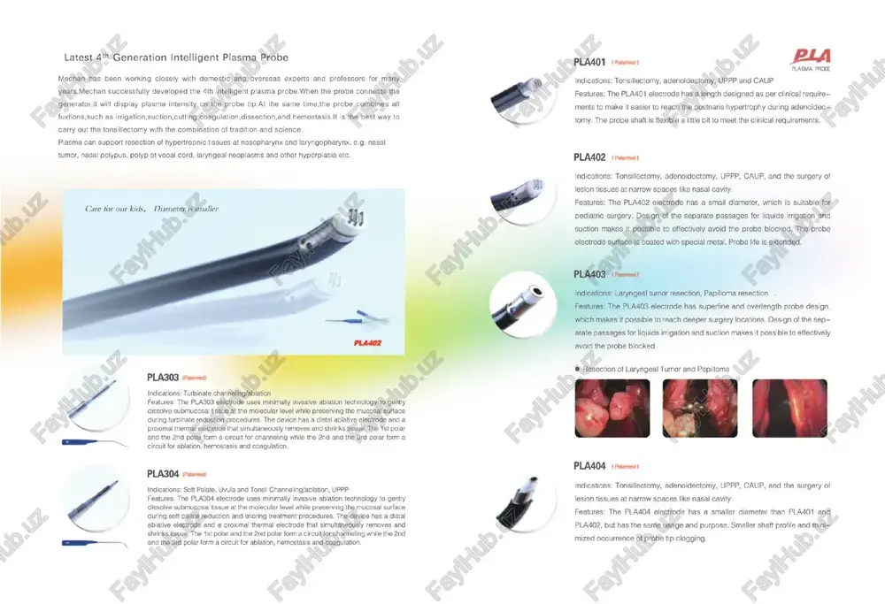 pla-700 plasma surgery system - Page 4