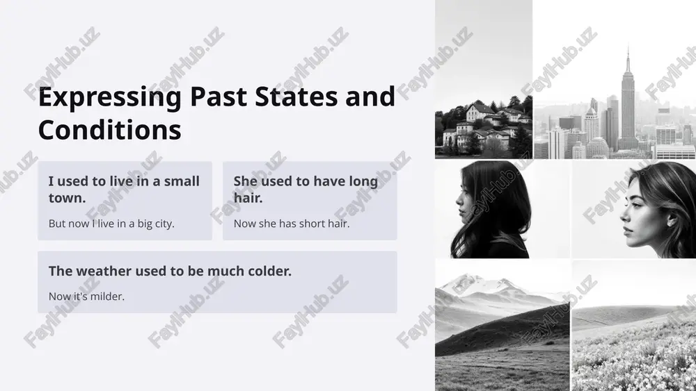 used to, didn't use to: a journey through past habits and states - Page 4