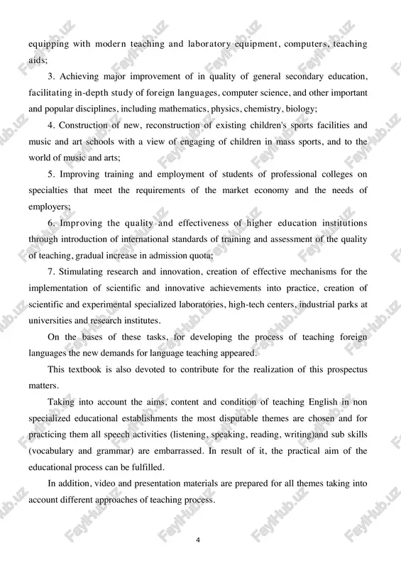 the order of activities is created according to the order of learning skills and sub-skills. it is easy and effective to learn english for students. 1. 6 contents 1. all about me 2. all around me 3. how to create the world 4. everyday english 5. science in future 6. healthy food 7. job interview 8. world view 9. english basics 10. environmental problems 11. online dating 12. countries and nationalities 13. internet 14. my leisure time 15. research learning 16. globalization 17. time consuming 18. come together 19. english in my work 20. save the world 21. grammar review vocvabular noting 7 8 all about me conversation time favourites what is your favourite color and why? what is your favourite food and why? what is your favourite movie and why? what is your favourite place and why? what is your favourite song and why? who is your favourite celebrity …