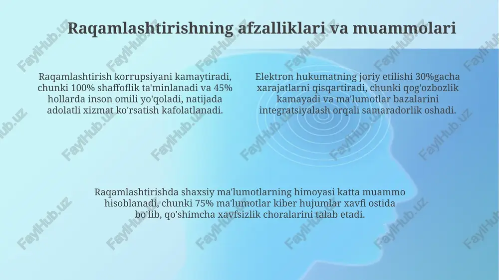 axborot texnologiyalari yordamida davlat xizmatlarini raqamlashtirish - Page 4