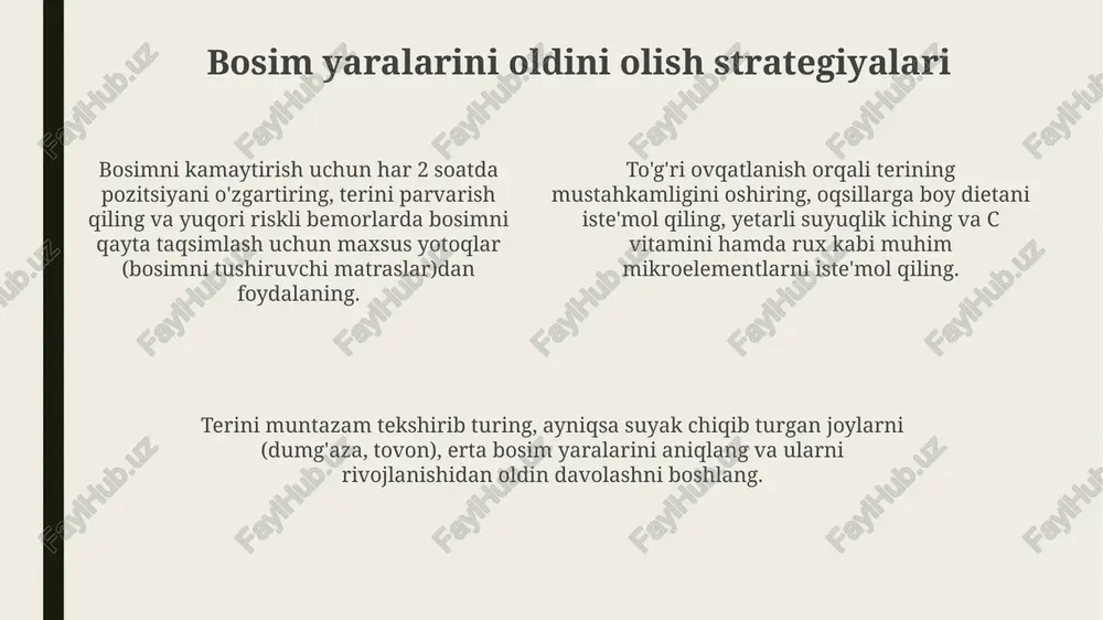 bemorlarda yotoq yaralarini oldini olish - Page 4