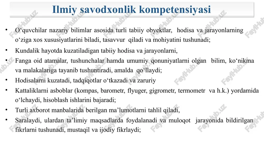 origa quyidagi belgilarni qo‘yib chiqing: v – matnda guruhlar tomonidan bildirilgan fikr o‘z aksini topgan bo‘lsa; + – matnda guruhlar tomonidan bildirilmagan fikr bo‘lsa; - – matnda bir-biriga zid fikrlar mavjud bo‘lsa; ? – matn bilan tanishish jarayonida tushunmovchiliklar yuzaga kelsa. so‘ngra guruh a’zolari shaxsiy qarashlarini o‘zaro o‘rtoqlashadilar, guruh bo‘yicha belgilar soni umumlashtiriladi. liderlar vositasida har bir belgining miqdori bayon etiladi va izohlanadi. o‘qituvchi guruhlar tomonidan qayd etilgan sonlarni ularning nomlari belgilangan ustunga yozib boradi. o‘qituvchi har bir guruh lideri fikrini tugatgach, yuzaga kelgan qarama-qarshilik va tushunmovchiliklarni o‘quvchilar to‘g‘ri hal etishlariga va tushunib olishlariga yordam beradi. shundan so‘ng guruhlar darslikda berilgan matn bilan tanishib chiqib, asosiy tushunchalarni ajratadilar, ular o‘rtasidagi mantiqiy munosabatlarni ochib berishga harakat qiladilar (modellashtiradilar). guruhlar tomonidan ilgari surilgan fikrlar umumlashtirilib, liderlar tomonidan sinf jamoasiga yetkaziladi. ii. 10-sinf. jahon iqtisodiy-ijtimoiy geografiyasi “zig-zag” metodi belgilangan vaqt mobaynida guruhlar matn ustida ishlaydilar sinf o‘quvchilari bir necha (5—7 ta) guruhga bo‘linadi …