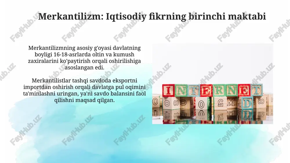 iqtisodiy ta'limotlar tarixi - Page 4