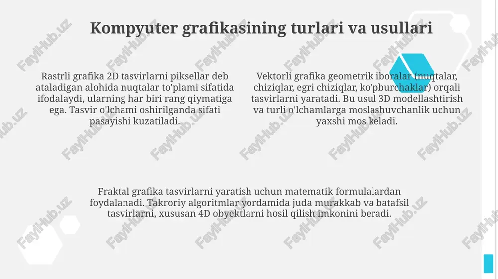 kompyuter grafikasi asoslari - Page 4