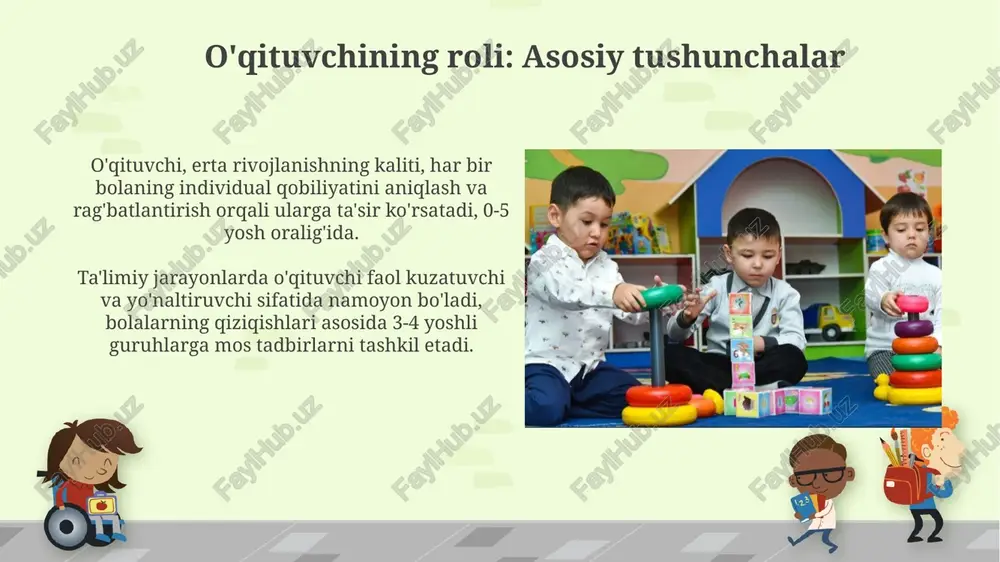 maktabgacha tarbiya yoshidagi bolalar faoliyatini tashkil etish - Page 4