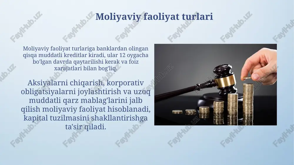 moliyaviy faoliyatdan olinadigan foyda (zarar) hisobi - Page 4