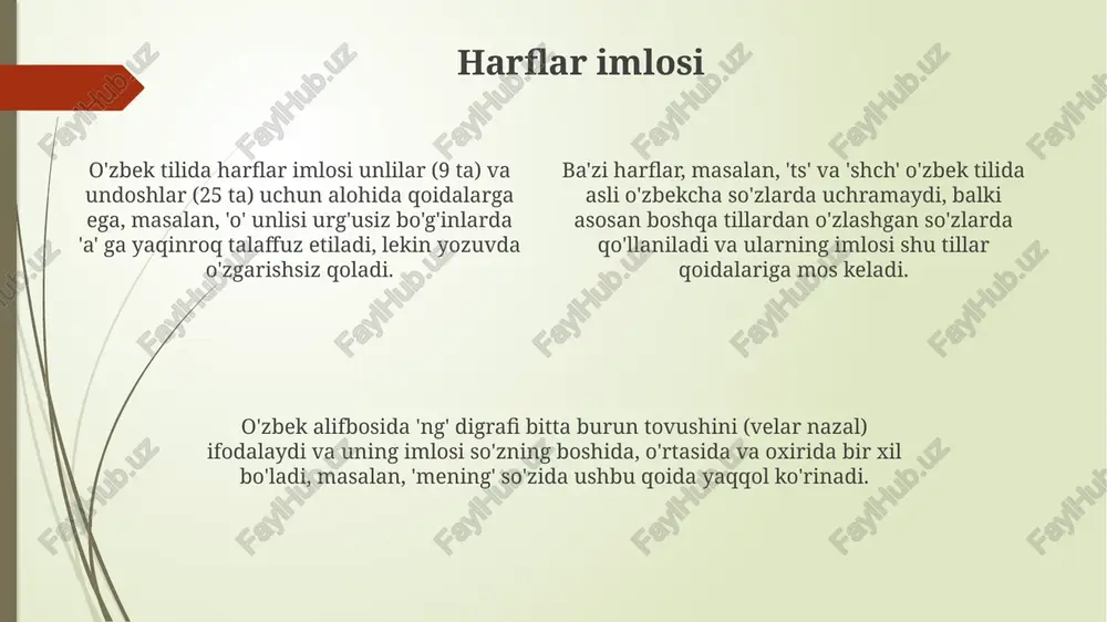 oʻzbek tilining asosiy imlo qoidalari - Page 4