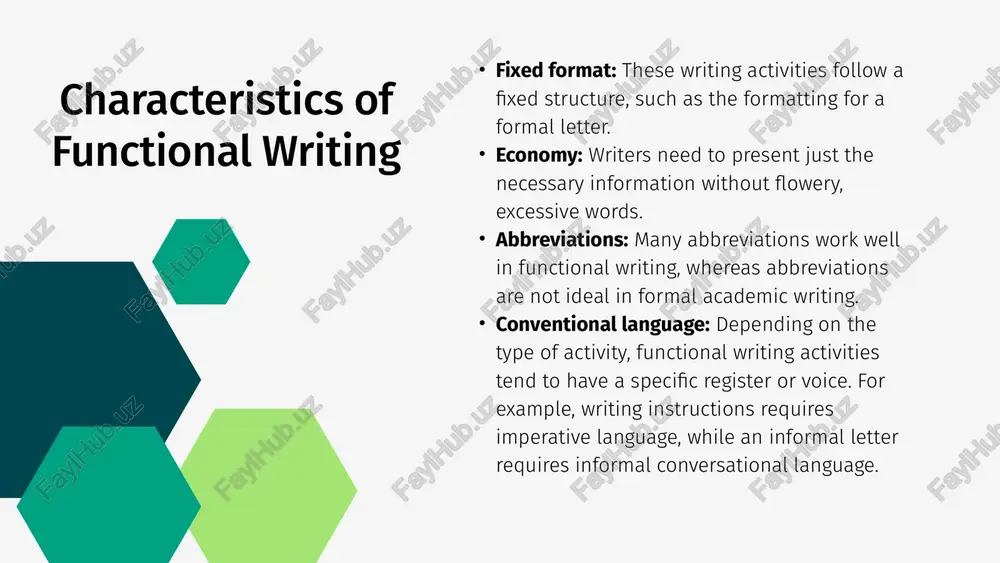 functional writing formal and informal letters - Page 4