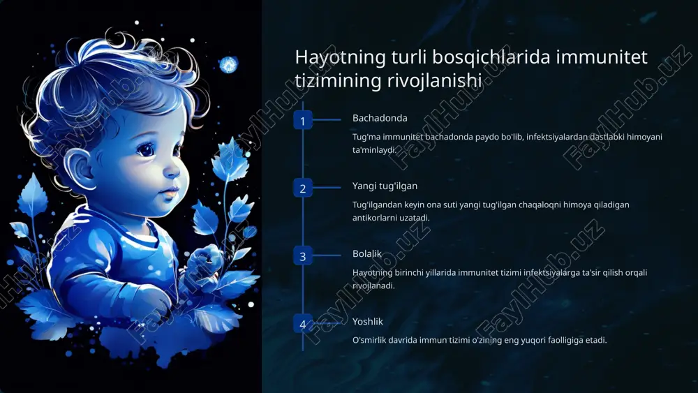 immun tizimining shakllanishi va uning yoshga qarab o'zgarishi - Page 4