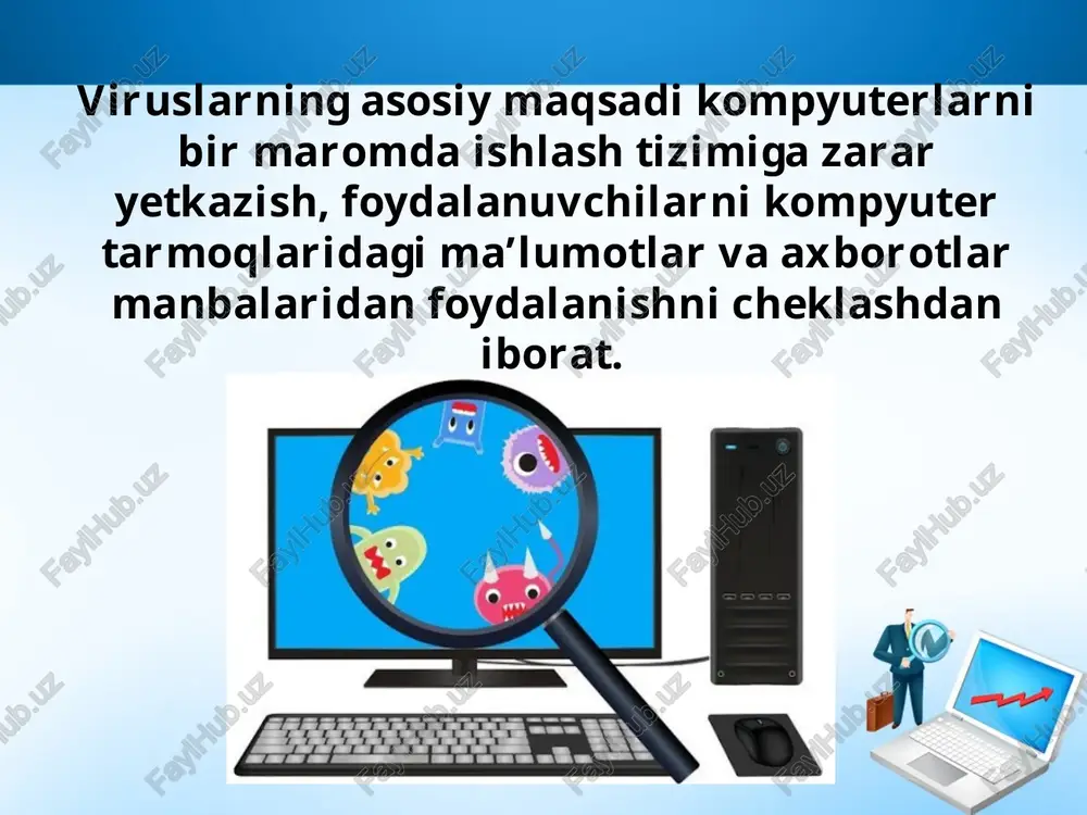 kompyuter viruslari va virusdan himoyalash usullari - Page 4