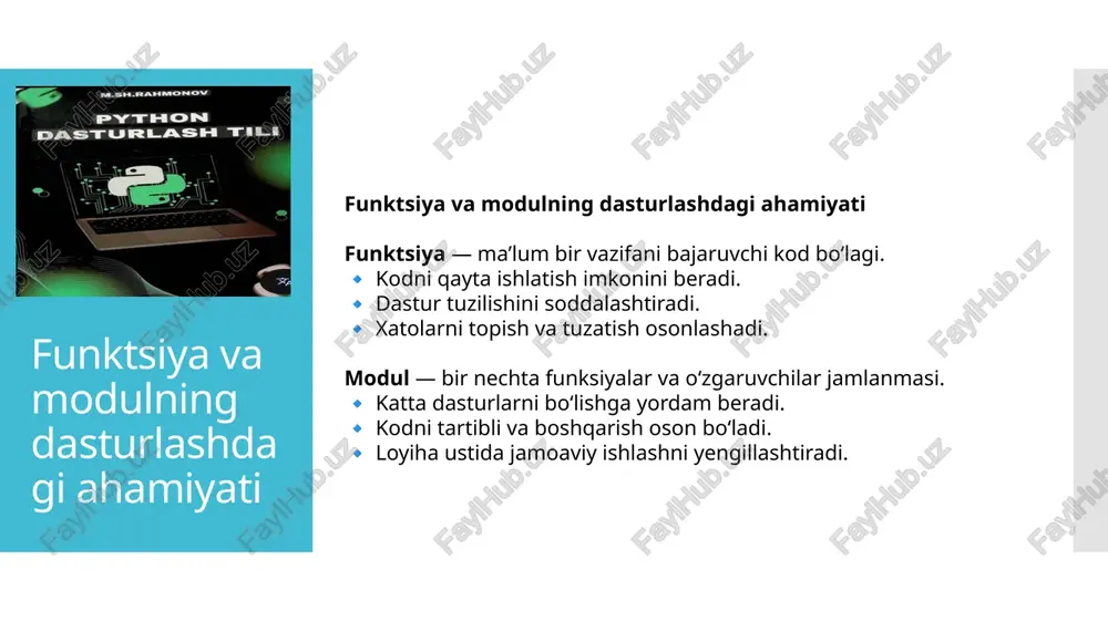 pythondafunktsiyava modullar - Page 4