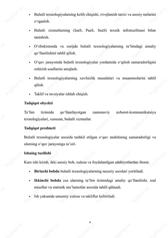 hida massachusets texnologiya institutining o'nta turli laboratoriyalaridan 200 dan ortiq foydalanuvchi bitta kompyuterga ulanishi va undagi dasturlarni markazlashtirilgan holda ishga tushirishi mumkin edi. aynan shu narsa bulutli texnologiyalarni rivojlantirishning boshlang'ich nuqtasi sifatida qabul qilinishi kerak, chunki dasturga kiritilgan mexanizm umumiy hisoblash resurslariga ko'p foydalanuvchilar kirishi printsipi asosida qurilgan. 21-asrga o'tayotganda, albatta, muhim sanalarni ta'kidlash kerak: 2008 yil 7 aprel, amazon google cloud platformiga qo'shilganida va keyin 2008 yil oktyabr oyida microsoft azure loyihasiga kirdi. xuddi shu yil rossiya uchun ahamiyatli bo'ldi, chunki u erda mamlakatda birinchi bulutli provayder paydo bo'ldi. bulutli hisoblashning kelib chiqishini tushunib, biz ularning ta'rifiga o'tishimiz mumkin. "bulutli texnologiyalar" (inglizcha bulutli hisoblashdan) - bu internet orqali taqdim etiladigan xizmat ko'rinishidagi tashqi hisoblash resurslariga kirishning dinamik ravishda kengaytiriladigan usuli bo'lgan hisob-kitoblar. xalqaro amaliyotda bulutli hisoblashning 3 ta modeli mavjud: 1. infratuzilma xizmat sifatida (iaas). provayderlarga misollar: aws, microsoft azure, google cloud, vmware, openstack. 2. platforma xizmat sifatida (paas). …
