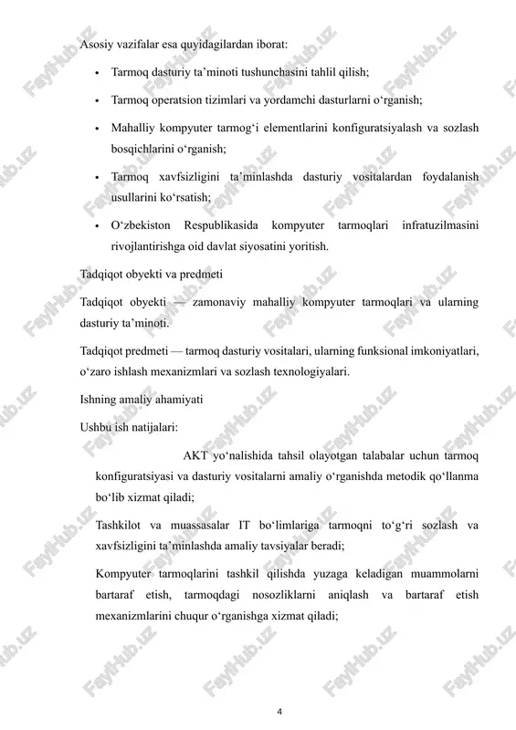 . u matn muharrirlari, kompilyatorlar va visual studio code va eclipse kabi ide (integrated development environments) ni o'z ichiga oladi. dasturlash dasturi kodni yozish, sinab ko'rish va disk raskadrovka qilish uchun zarur bo'lgan vositalarni taqdim etadi. dasturiy ta'minotga misollar kundalik hayotimizda dasturiy ta'minotdan qanday foydalanishimizni yaxshiroq tushunish uchun quyidagi misollarni keltiramiz: 1. microsoft word: hujjatlarni yaratish va tahrirlash uchun ishlatiladigan matn protsessori. 2. gugl xrom: internet sahifalariga kirish imkonini beruvchi veb-brauzer. 3. adobe photoshop: grafik dizaynerlar tomonidan ishlatiladigan tasvirni tahrirlash dasturi. 4. go'sht: jamoalar va kompaniyalar uchun aloqa vositasi. 5. kattalashtirish: virtual uchrashuvlarni osonlashtiradigan video konferentsiya dasturi. 6. spotify: musiqiy oqim xizmati. 7. windows 10: kompyuter resurslarini boshqaradigan microsoft operatsion tizimi. 8. autocad: muhandislar va arxitektorlar tomonidan qo'llaniladigan kompyuter yordamida loyihalash (sapr) dasturi. 9. fortnite: mashhur onlayn jangovar video o'yini. 10. visual studiocode: dasturchilar tomonidan dasturlar yozish uchun foydalaniladigan manba kodi muharriri. uskuna va dasturiy ta'minot o'rtasidagi farqlar kompyuter qanday …