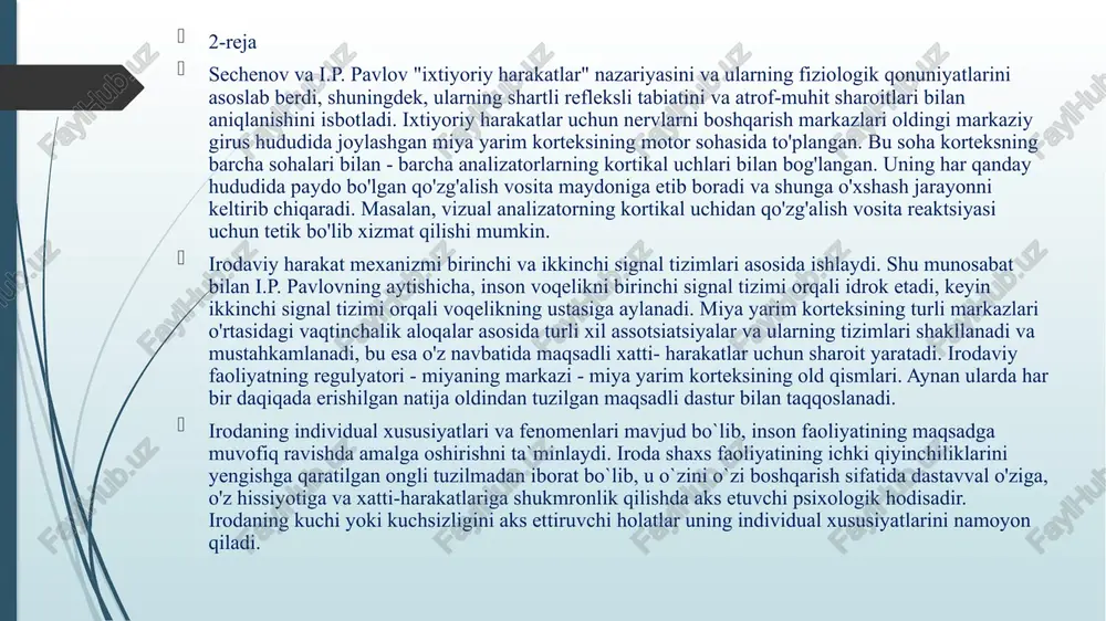 olat sifatida zaif irodadan farqlanishi kerak, bu esa ta'lim, o'z-o'zini tarbiyalash bilan bartaraf etilishi mumkin. kasallik faollik uchun kuchli motivatsiya yo'qligida namoyon boʻladi. bu hol yoshlarda ham, keksalarda ham uchrashi mumkin. abuliya (qadimgi yunoncha: ά- iroda) nevrologiya va psixiatriya sohasiga oid tibbiy atama boʻlib, bemor zarurligini anglasada, harakatni amalga oshirishga qodir boʻlmagan, zarur qaror qabul qila olmaydigan irodaning patologik yetishmasligi holatini bildiradi. bunday holatda bemorlar har qanday faoliyatga (qisman yoki toʻliq) xohish yetishmasligini his qilishadilar. iroda faoliyatining pasayishining uncha og'ir bo'lmagan holati gipobuliya hisoblanadi. abuliya motivatsiyaning pasayish darajasi boʻyicha apatiyaning yengilroq holati va akinetik mutizmning anchayin og'ir holati oʻrtasida joylashgan. abuliyaning harakatsizlik bilan birga kelishi abulik- akinetik sindrom va apatiya bilan kelishi esa - apatiko-abulik, shuningdek, apato- abulik deb ham ataladi. abuliya koʻplab nevrologik va ruhiy kasalliklar: shizofreniya, depressiya, parkinson kasalligi, xantington kasalligi, pik kasalligi, demensiya, insultdan keyin, neyroinfeksiyalar, toksik miya shikastlanishi, bosh travmasıda uchraydi. abuliya shuningdek tug'ma ham, chuqur …