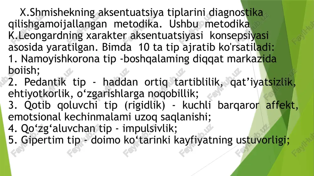 shaxslik sifatlari psixodiagnostikasi - Page 4