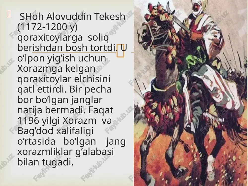 laridir, shu boisdan ular yaratgan asarlarning o’ziyoq o’sha davrning tarixiy hujjatlari bo’la oladi.  17 e’tiboringiz uchun rahmat image3.png image4.png image5.png image6.png image7.png image8.png image9.png /docprops/thumbnail.jpeg