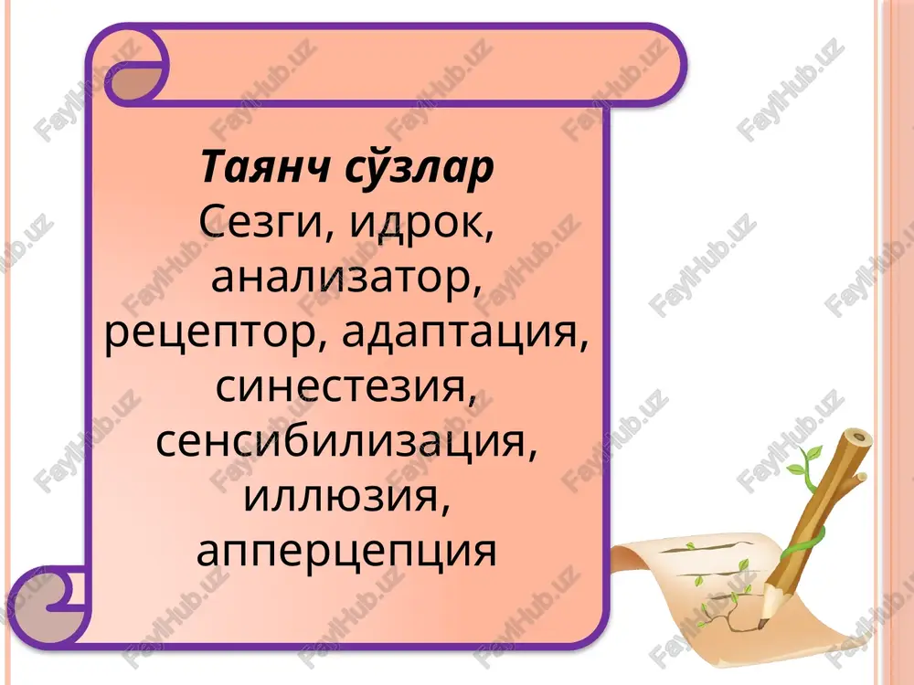 sezgi va idrok xaqida umumiy tasavvurlar - Page 4