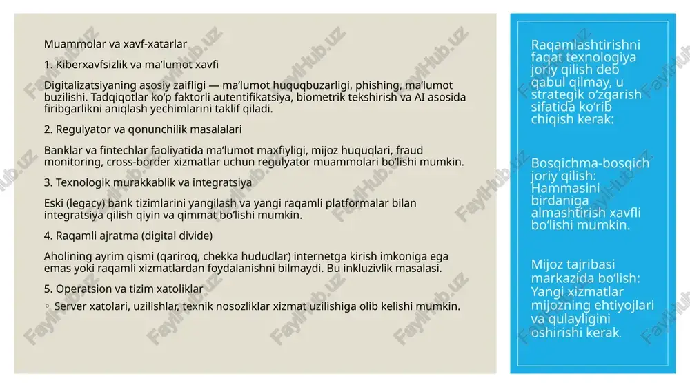 bank moliya xizmatlarini raqamlashtirish - Page 4
