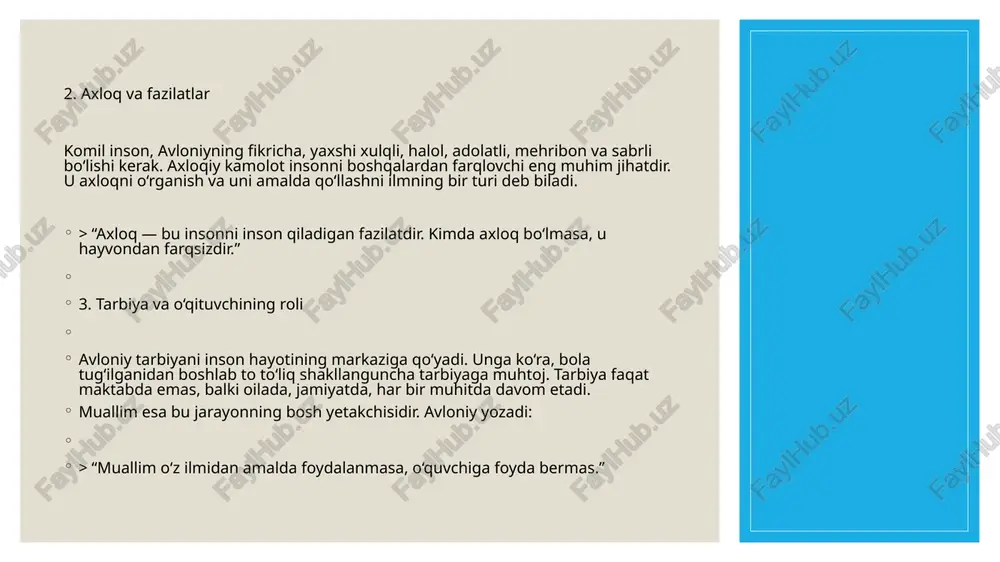 abdulla avloniyning komil inson haqidagi qarashlari - Page 4