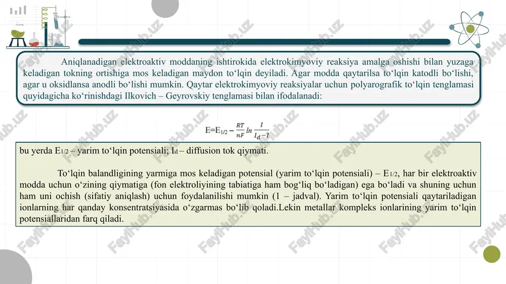 voltamperometrik kimyoviy sensorlarning asosiy qo‘llanilishi sohalari - Page 4