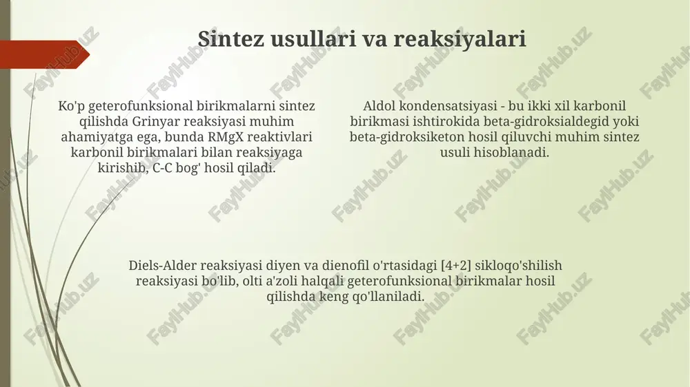 poligeterofunksional birikmalar - Page 4