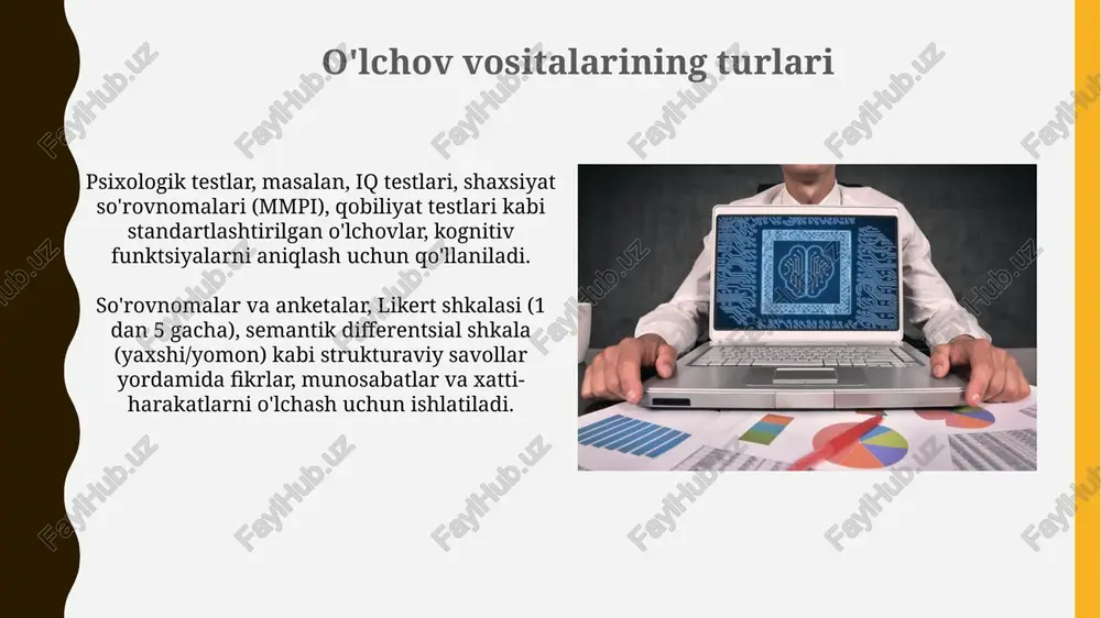 tilishini ko'rsatadi. regressiya tahlili mustaqil o'zgaruvchilarning bog'liq o'zgaruvchiga ta'sirini baholash uchun ishlatiladi, r-kvadrat esa modelning qanchalik yaxshi ekanligini ko'rsatadi. xulosa va tavsiyalar xulosada tadqiqotning asosiy topilmalari jamlanadi, p < 0.05 darajasidagi statistik ahamiyatga ega natijalar alohida ta'kidlanadi va amaliy ahamiyati muhokama qilinadi. tavsiyalarda kelajakdagi tadqiqotlar uchun yo'nalishlar belgilanadi, masalan, namunani n=300 dan oshirish va turli demografik guruhlarni qamrab olish zarurligi aytiladi. e'tiboringiz uchun rahmat image1.png image2.jpg image3.jpg image4.jpg image5.jpg image6.jpg image7.jpg image8.jpg image9.jpg image10.jpg image11.jpg image12.jpg image13.jpg image14.jpg image15.jpg image16.jpg