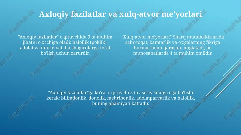 sharq mutafakkirlari ustoz-tarbiyachining shaxsiy fazilatlari - Page 4