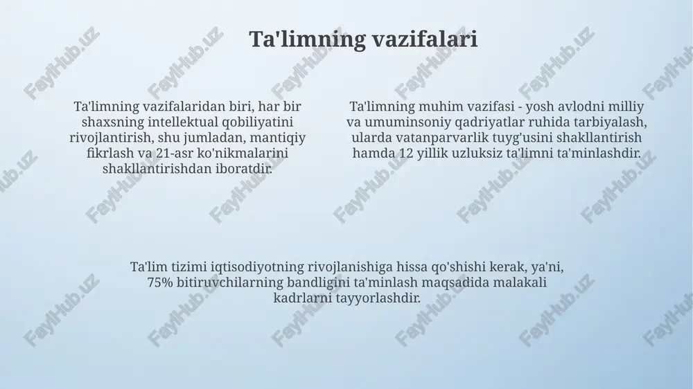 tarbiyaning maqsadi va vazifalari - Page 4