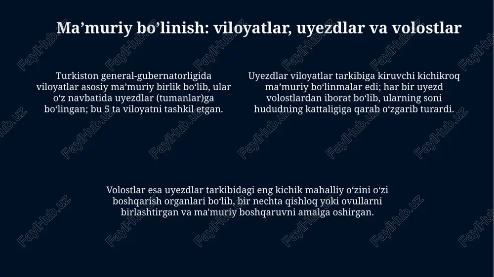 turkiston general gubernatorligining siyosiy va maʼmuriy boʻlinishi - Page 4
