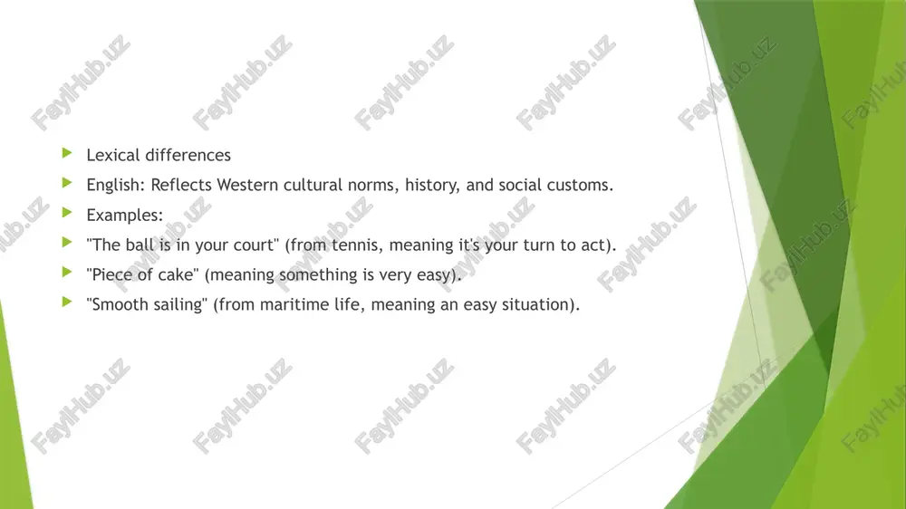 lexical and semantic differences between english and uzbek idioms - Page 4