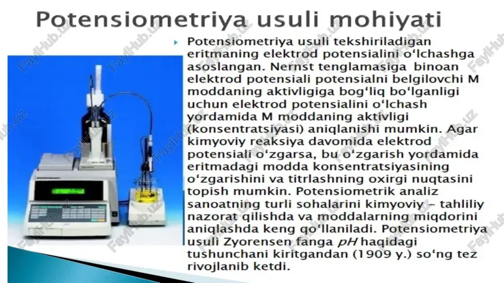 potentsiometriya va potentsiometrik titrlash - Page 4