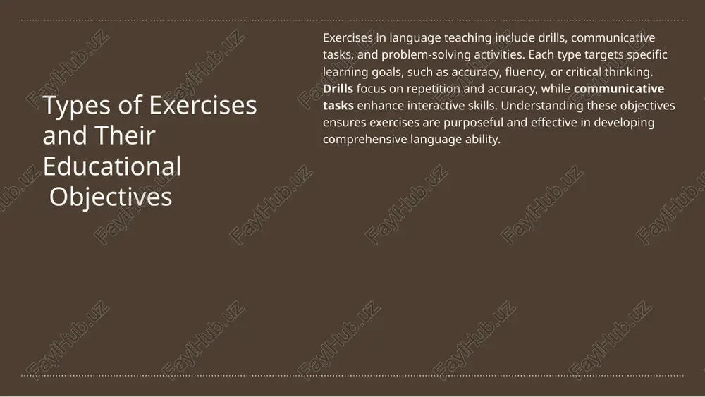 eaching meaning and system of exercise in teaching foreign languages - Page 4